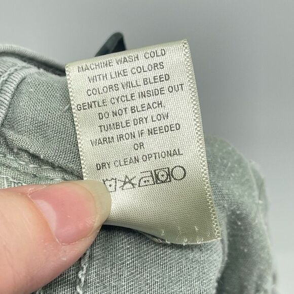 Flying Monkey Womens Skinny Jeans Mid Rise Denim Stretch Pocket Gray Size 26 - Picture 9 of 11